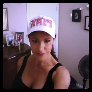 Pink hat victoria's secret